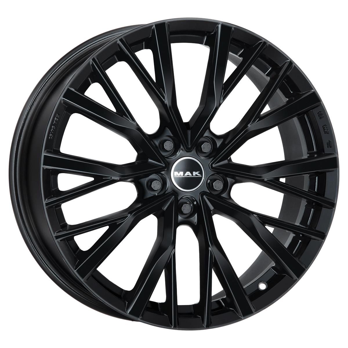 Kent Gloss Black 8,5x20 5x120 ET43 CB72,6 Flat 1050 kg F8520KEGB43IRR