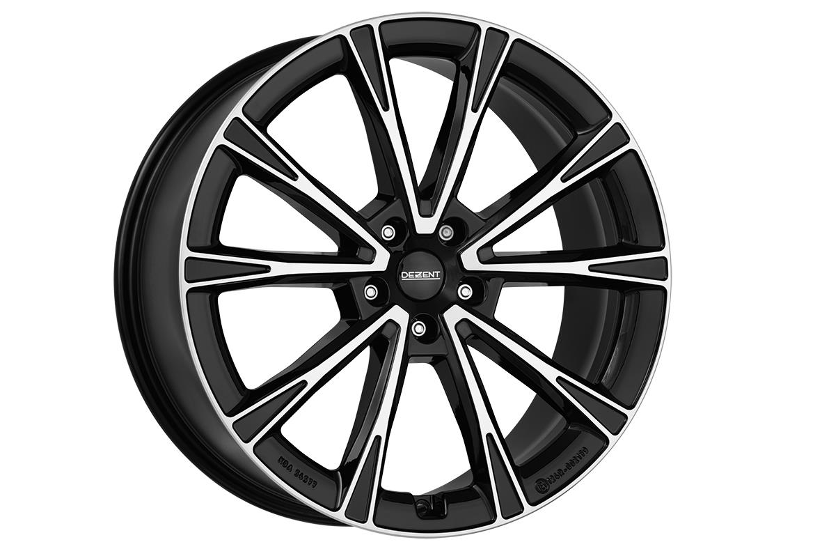 AR dark Black/polished 8x20 5x114.3 ET45 CB66,1 60° 810 kg TAR0K0BP45E