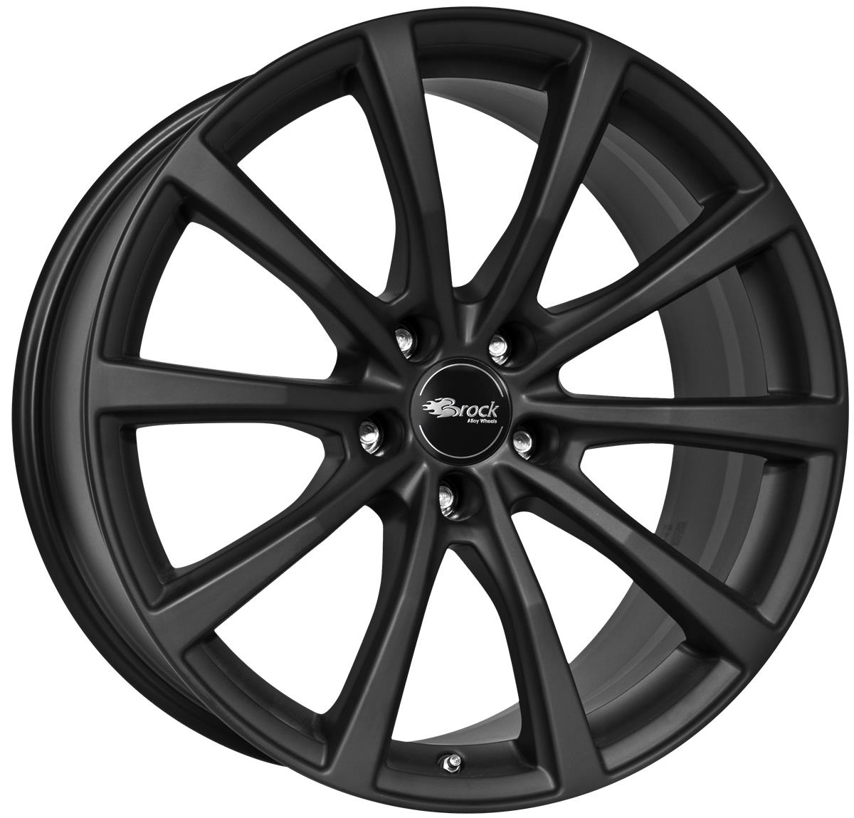B32 Schwarz Klar Matt (SKM) 8,5x20 5x114.3 ET35 CB64,1 60° 750 kg 331589