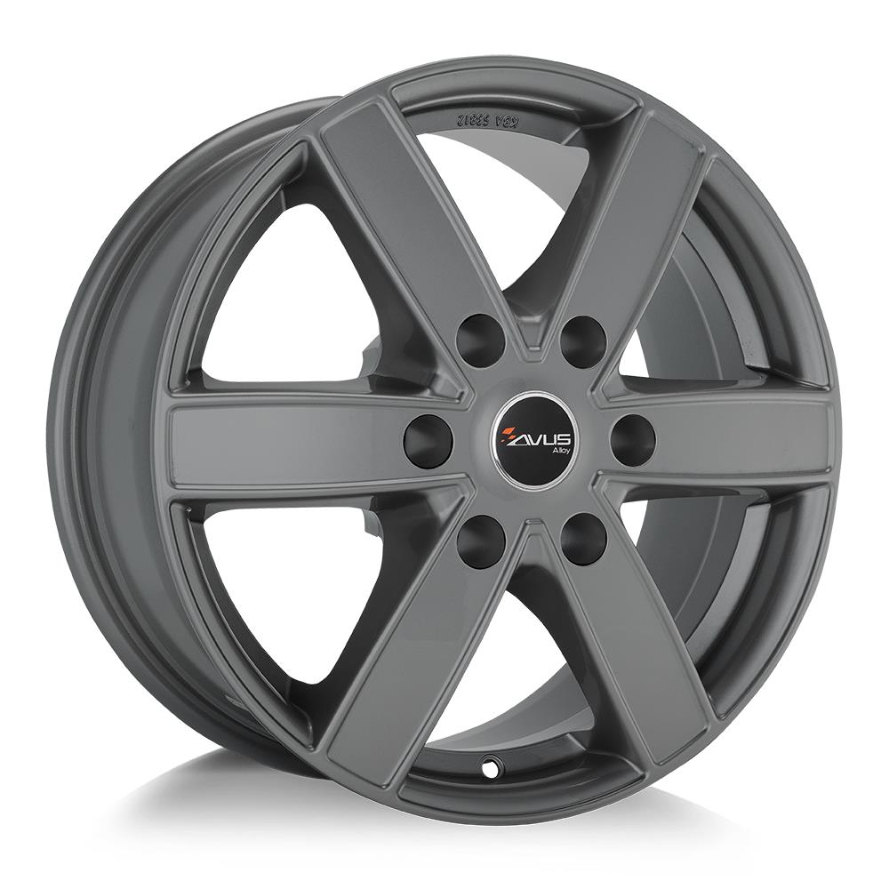 AC-V61 Matt Anthracite 7x17 6x130 ET50 CB84.1 R14 1215 kg V61070176130050841R0