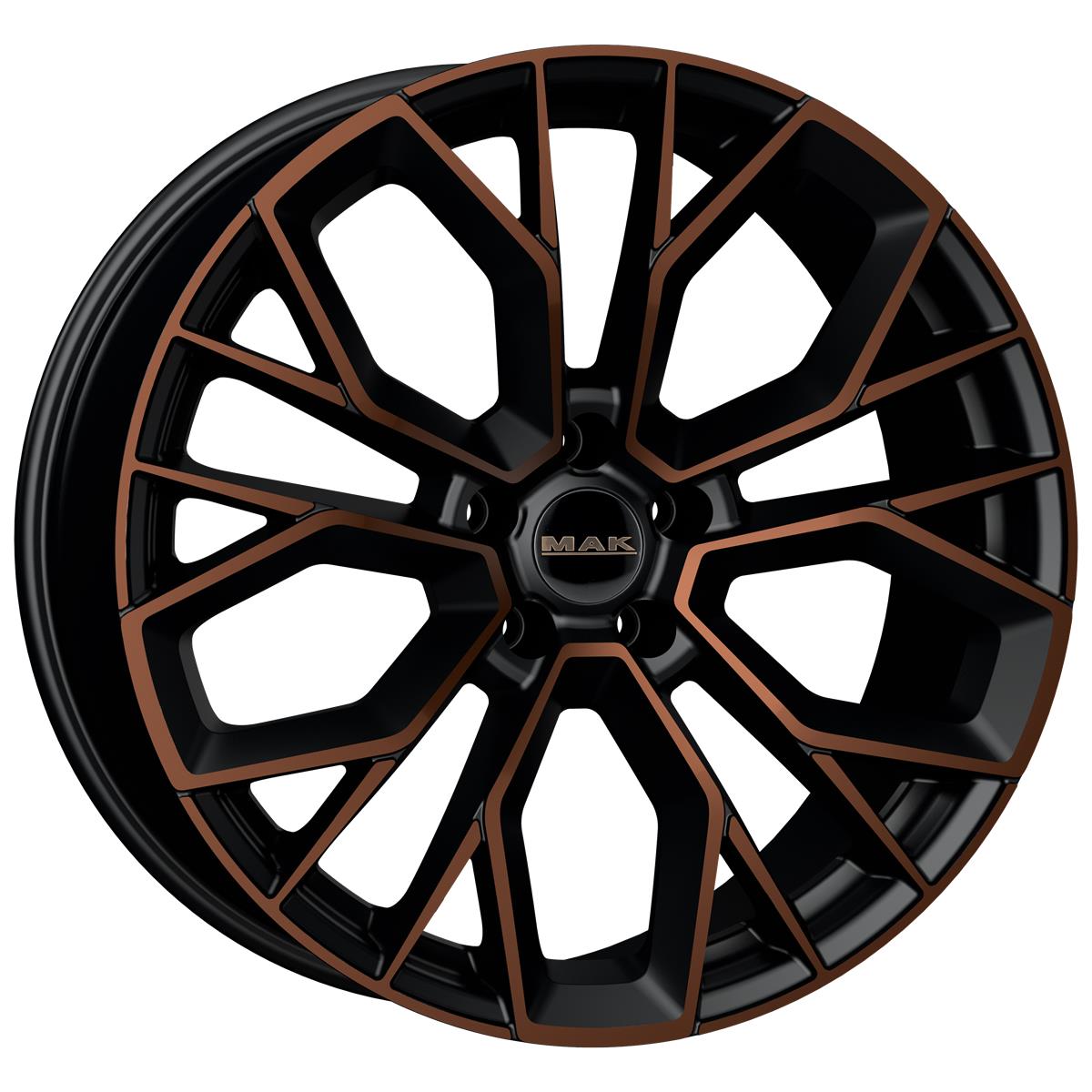Stilo Black & Bronze 7,5x18 5x112 ET50 CB76,0 60° 800 kg F7580TSBB50VK2