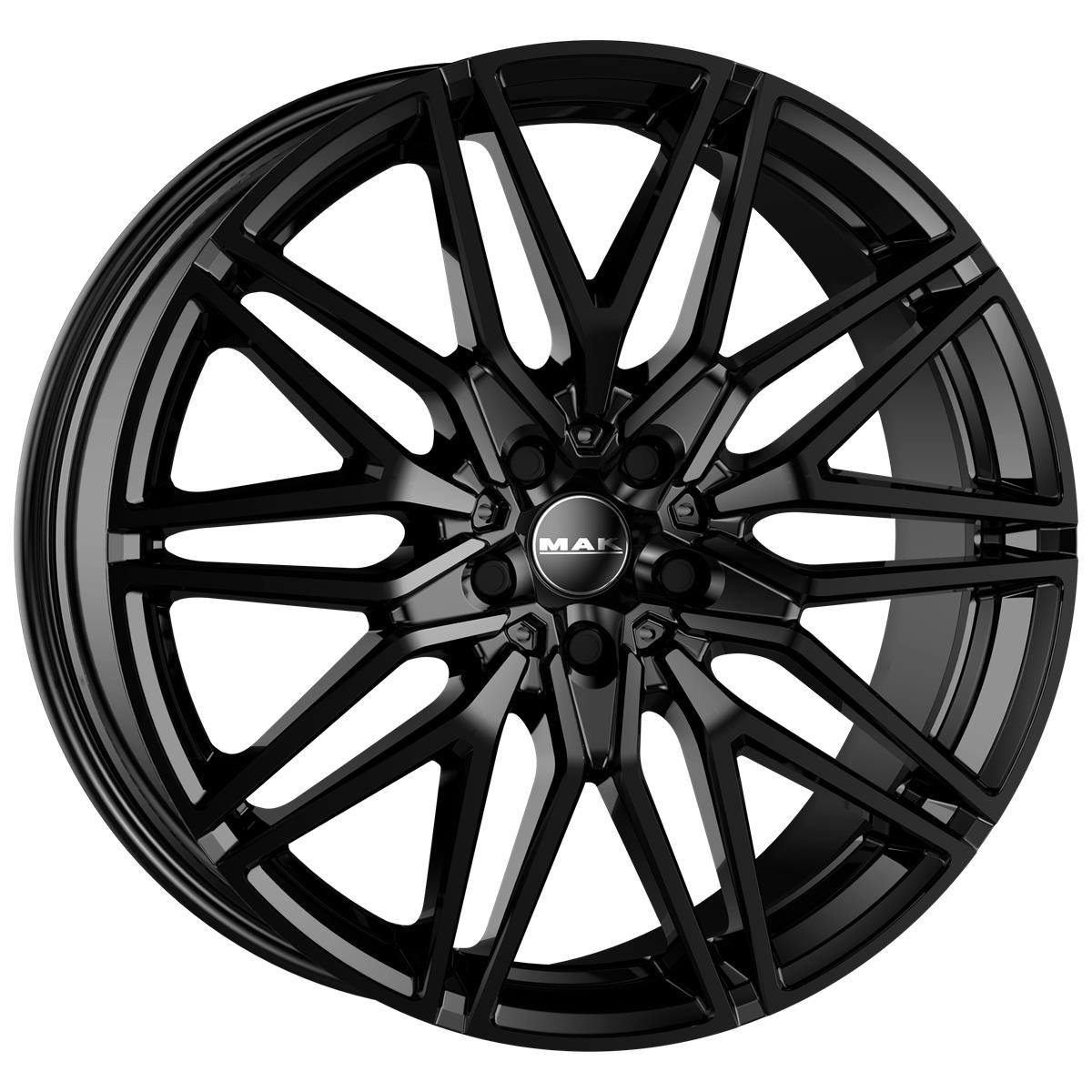 Sturm Gloss Black 9x20 5x112 ET35 CB66,6 60° 1050 kg F9020SMGB35WSX