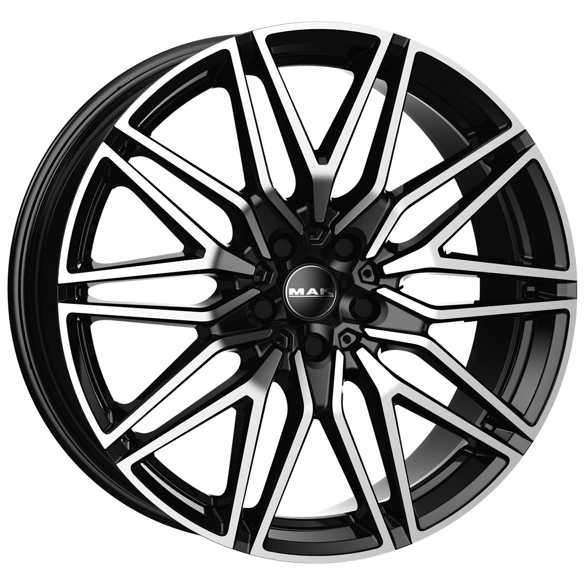 Sturm Black Mirror 9,5x21 5x120 ET18 CB66,6 60° 1050 kg F9521SMBM18IS1X