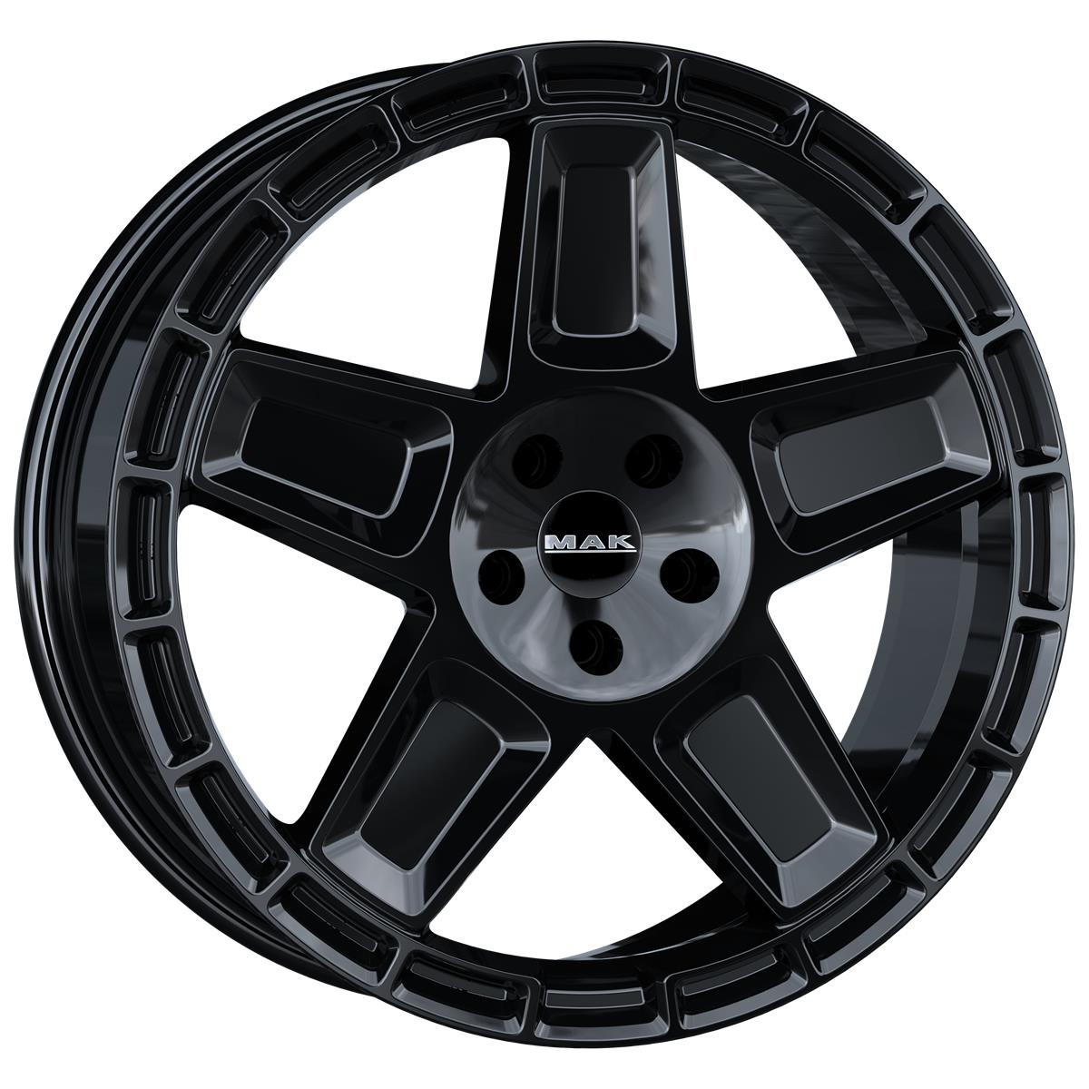Trek Gloss Black 9x20 5x130 ET25 CB84,1 R14 1050 kg F9020TKGB25N3