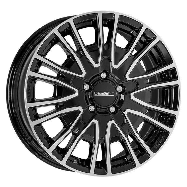 KE dark Black/polished 7x17 5x118 ET63 CB71,1 60° 1000 kg TKEYQBP63