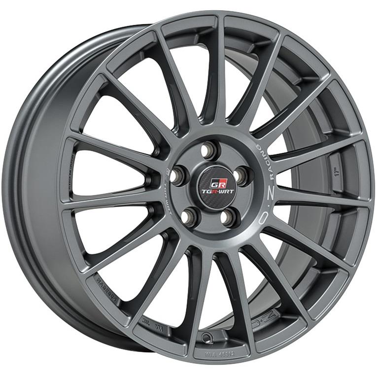 Superturismo TGR-WRT Matt Graphite + Silver Lettering 8x18 5x114.3 ET38 CB75,0 60° 680 kg W01854213TGRRM