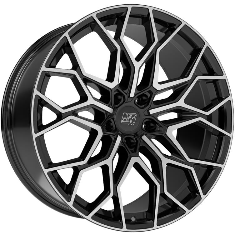51 Gloss Black Full Polished 9,5x22 5x120 ET42 CB72,6 60° 1020 kg W1943800556