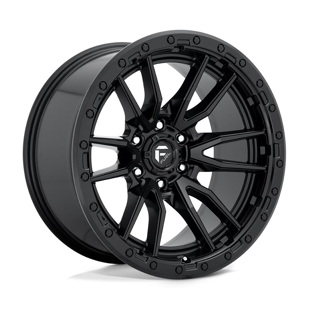 D679 Rebel Matte Black 9x18 5x139.7 ET20 CB78,1 60° 1133 kg D6791890B457