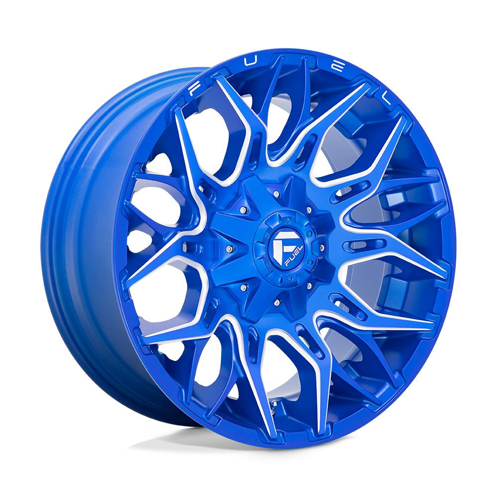 D770 Twitch Anodized Blue Milled 9x20 6x139.7 ET1 CB106,1 (PCD2: 6x135) 60° 1133 kg D77020909850