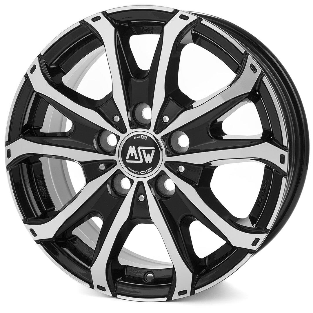 48 Van Gloss Black Full Polished 6,5x16 5x130 ET55 CB89,1 60° 1350 kg W19299003T56