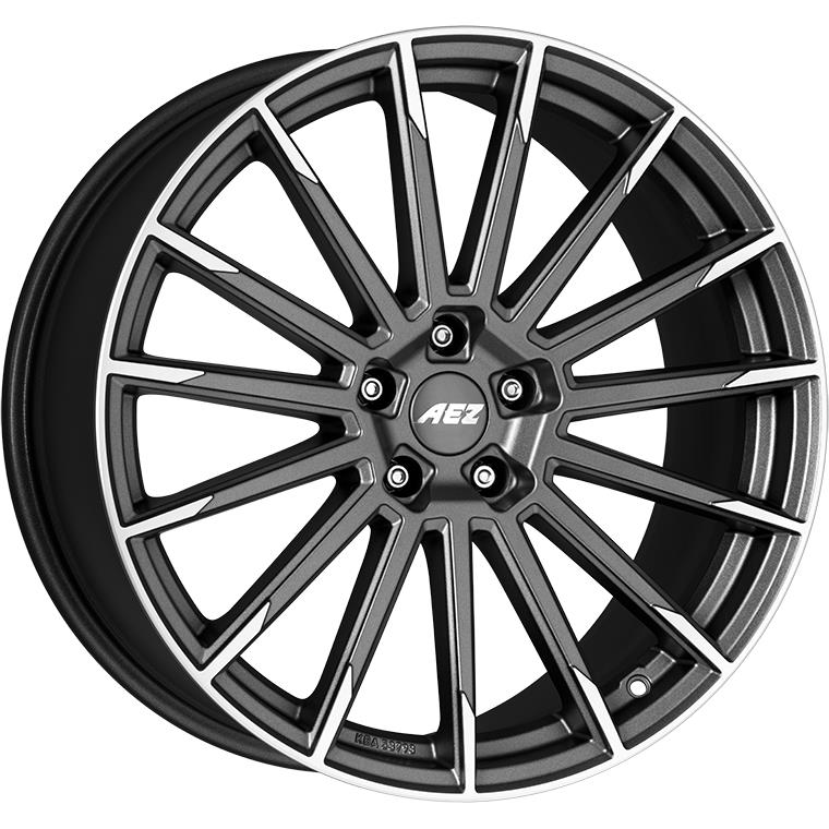 Atlanta Graphite matt/polished 9x20 5x112 ET42 CB66,6 60° 835 kg AAT0M8GP42E