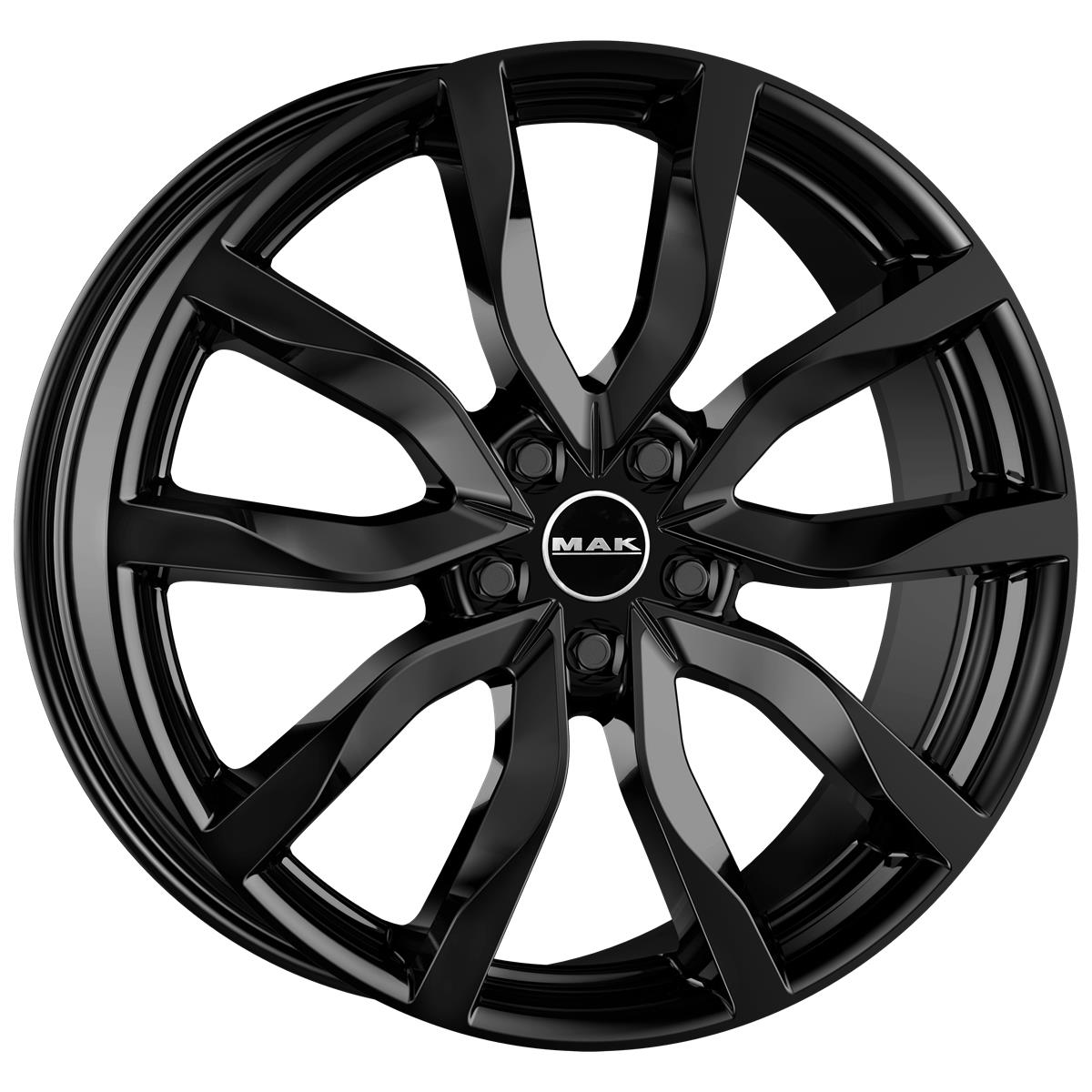 Koln Gloss Black 8x19 5x130 ET35 CB66,6 R14 F8090HIGB35KS2X