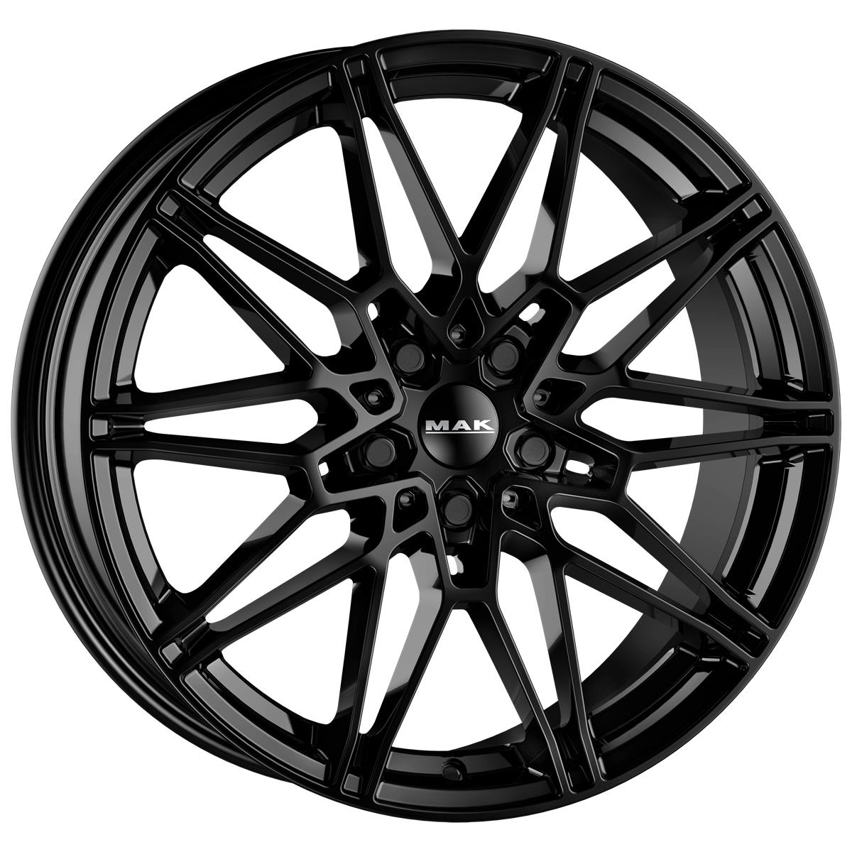 Koenig Gloss Black 8x19 5x112 ET27 CB66,6 60° 900 kg F8090KGGB27WSX