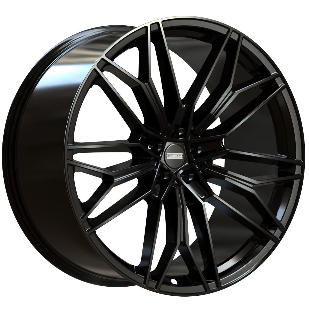 STC-23 Glossy Black 10x23 5x120 ET40 CB72,6 60° 1050 kg RF19984