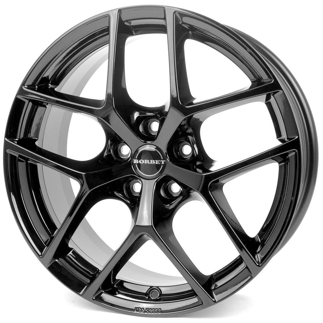 Y black glossy 6,5x16 5x112 ET43 CB57,1 R13 650 kg 497315