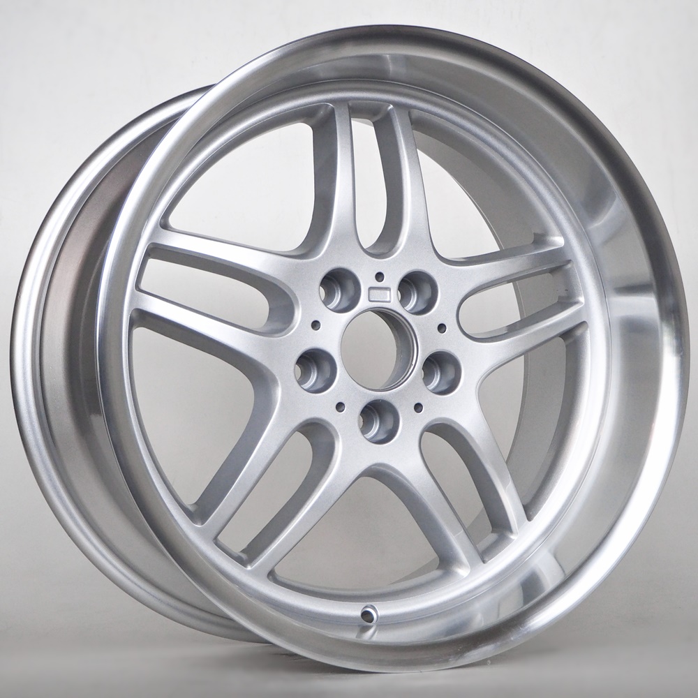 Aiden 10X19 5X120 ET20 74,1 Silver Polished Lip
