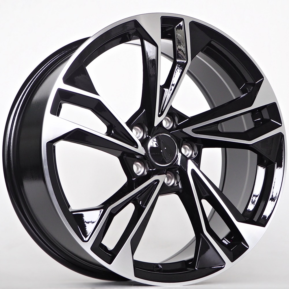 Gani 8X18 5X112 ET42 66,45 Gloss Black