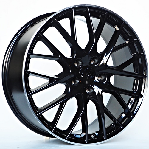 Mason 9,5X21 5X130 ET61 71,6 Black Lip Polished