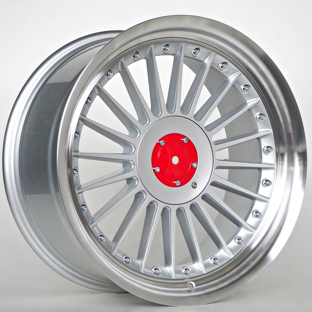 Mint 9X17 4X100/5X100 ET15 73,1 Silver machine lip