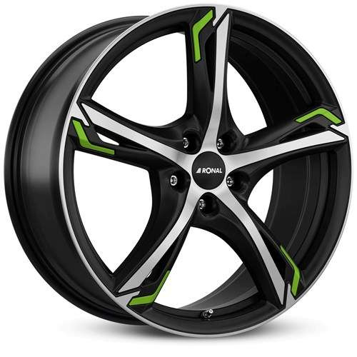 R62 green czarny;srebrny 17