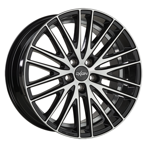 19 Oxspoke czarny;srebrny 17