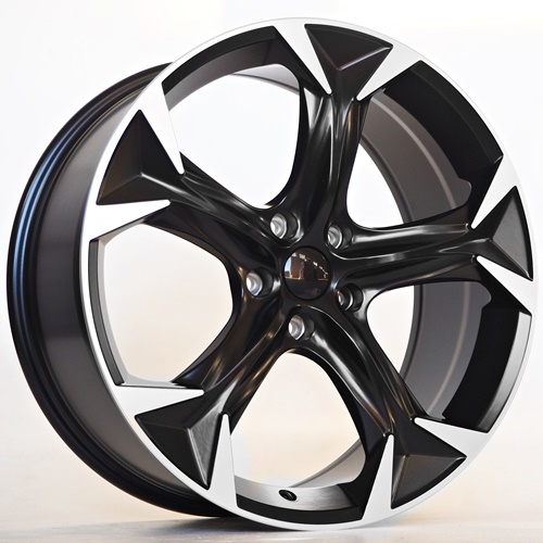 Sven 8,5X19 5X112 ET43 57,1 Matt Black Polished