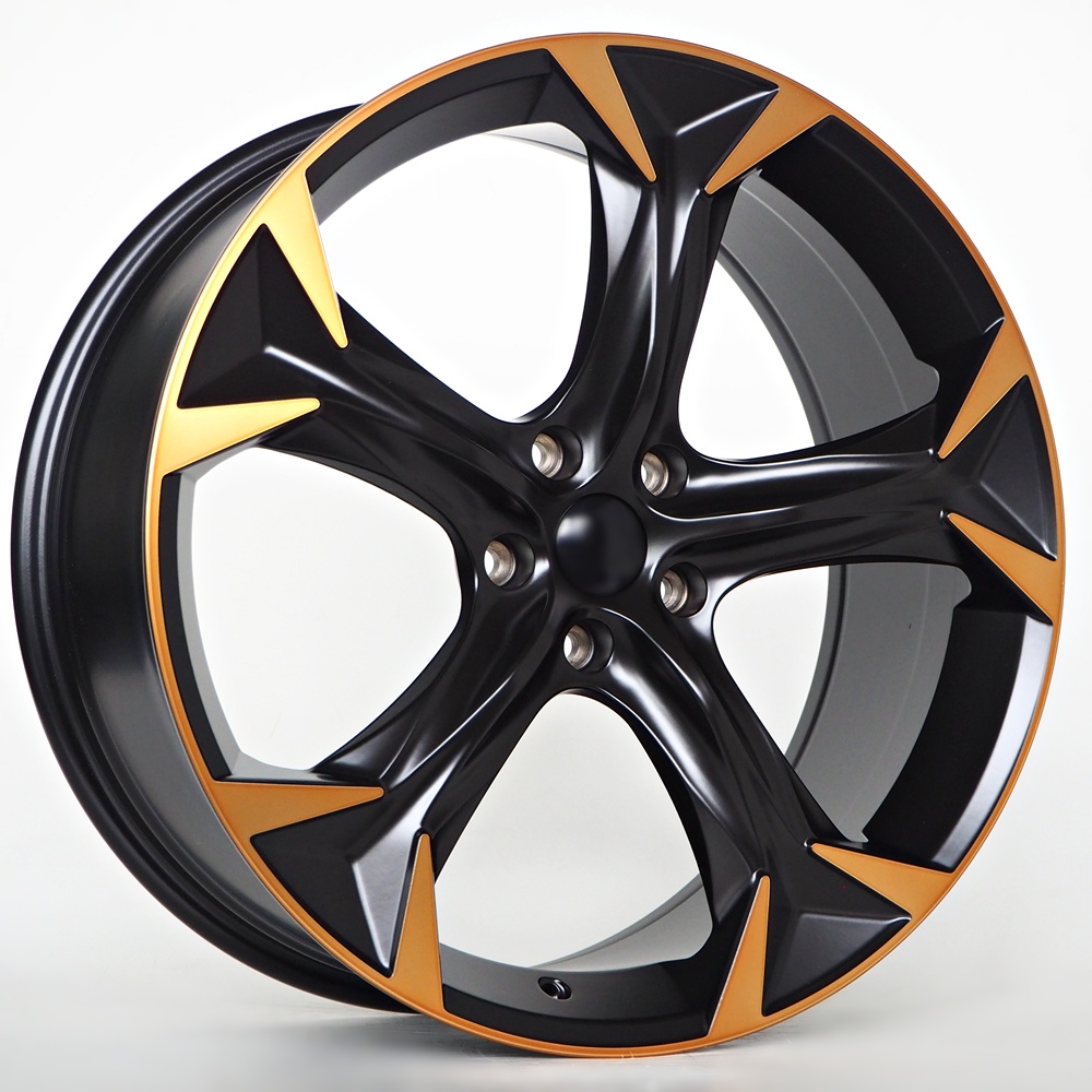 Sven 8,5X20 5X112 ET40 57,1 Matt Black Polished Bronze